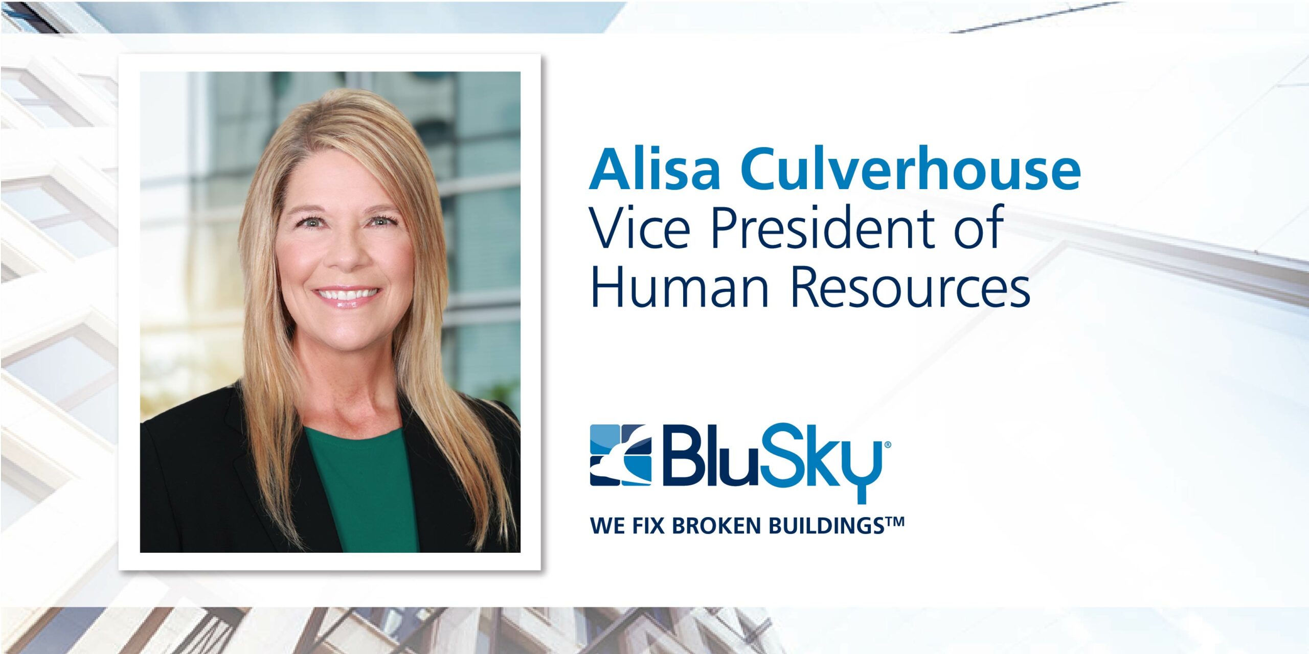 Alisa Culverhouse BluSky Vice President of Human Resources