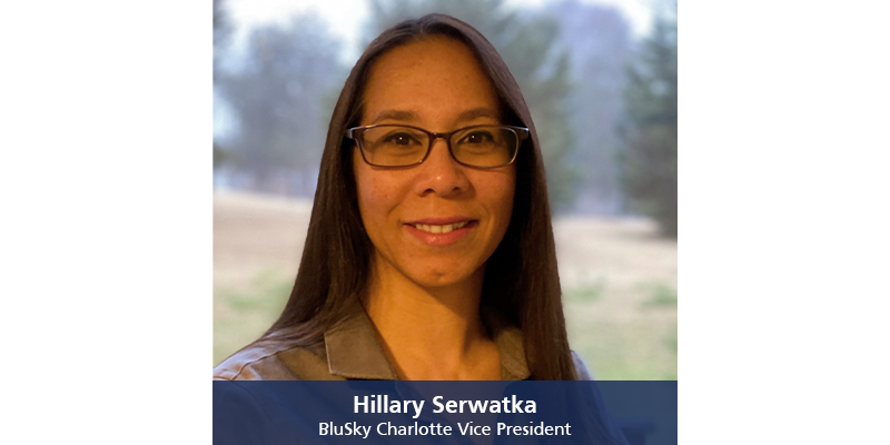 Hillary Serwatka BluSky Vice President